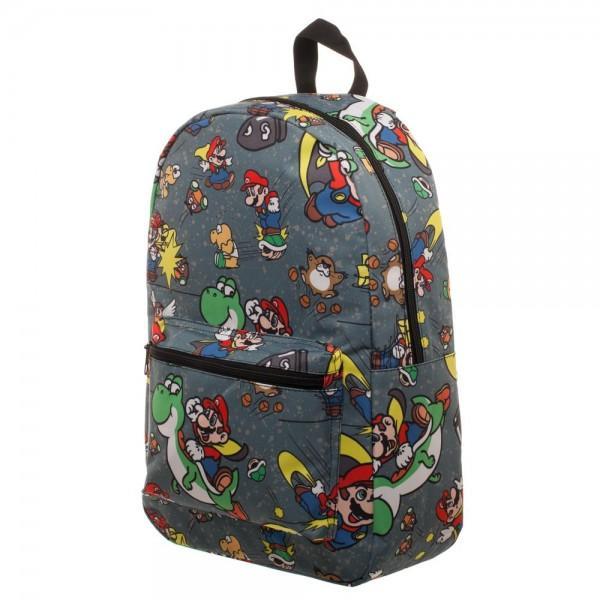 Snes Mario Sublimated Backpack