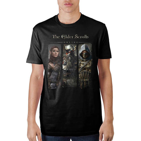 Elder Scrolls Character Black T-ShirtElders Scrolls - MERCHMILLA, Official nerd Merch lives here