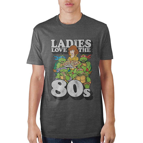 Teenage Mutant Ninja Turtles Ladies Love The 80s T-ShirtNick 90's - MERCHMILLA, Official nerd Merch lives here