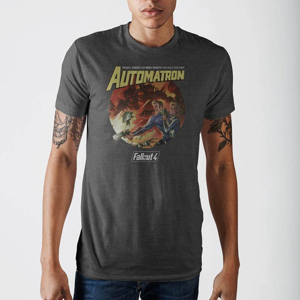 Fallout Automatron Grey T-Shirt