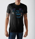 Five Nights at Freddy's Bonnie Posterize Print Black T-shirtFive Nights at Freddys - MERCHMILLA, Official nerd Merch lives here