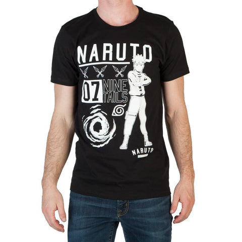 Naruto 07 Nine Tails Black T-ShirtNaruto - MERCHMILLA, Official nerd Merch lives here