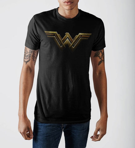 Justice League Wonder Woman Logo T-ShirtJustice League - MERCHMILLA, Official nerd Merch lives here