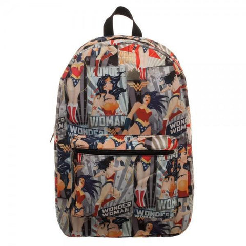DC Comics Wonder Woman All Over Print BackpackDC Comics - MERCHMILLA, Official nerd Merch lives here