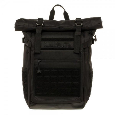Call of Duty Black Military Roll Top Backpack with Laser CutsCall of Duty - MERCHMILLA, Official nerd Merch lives here