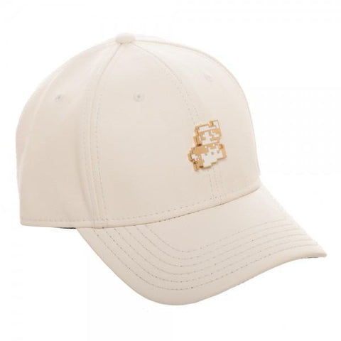 Mario Metal PU Leather Dad Hat