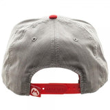 Nintendo Mario Rubber Sonic Weld Gray/Red SnapbackNick 90's - MERCHMILLA, Official nerd Merch lives here