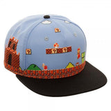 Mario 8-Bit All Over Scene SnapbackNick 90's - MERCHMILLA, Official nerd Merch lives here