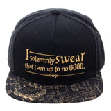 Harry Potter Marauder's Map Bill Sublimation with Metallic Verbiage SnapbackWarner Bros - MERCHMILLA, Official nerd Merch lives here