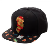 Mario 8-Bit Sublimated Bill SnapbackNick 90's - MERCHMILLA, Official nerd Merch lives here